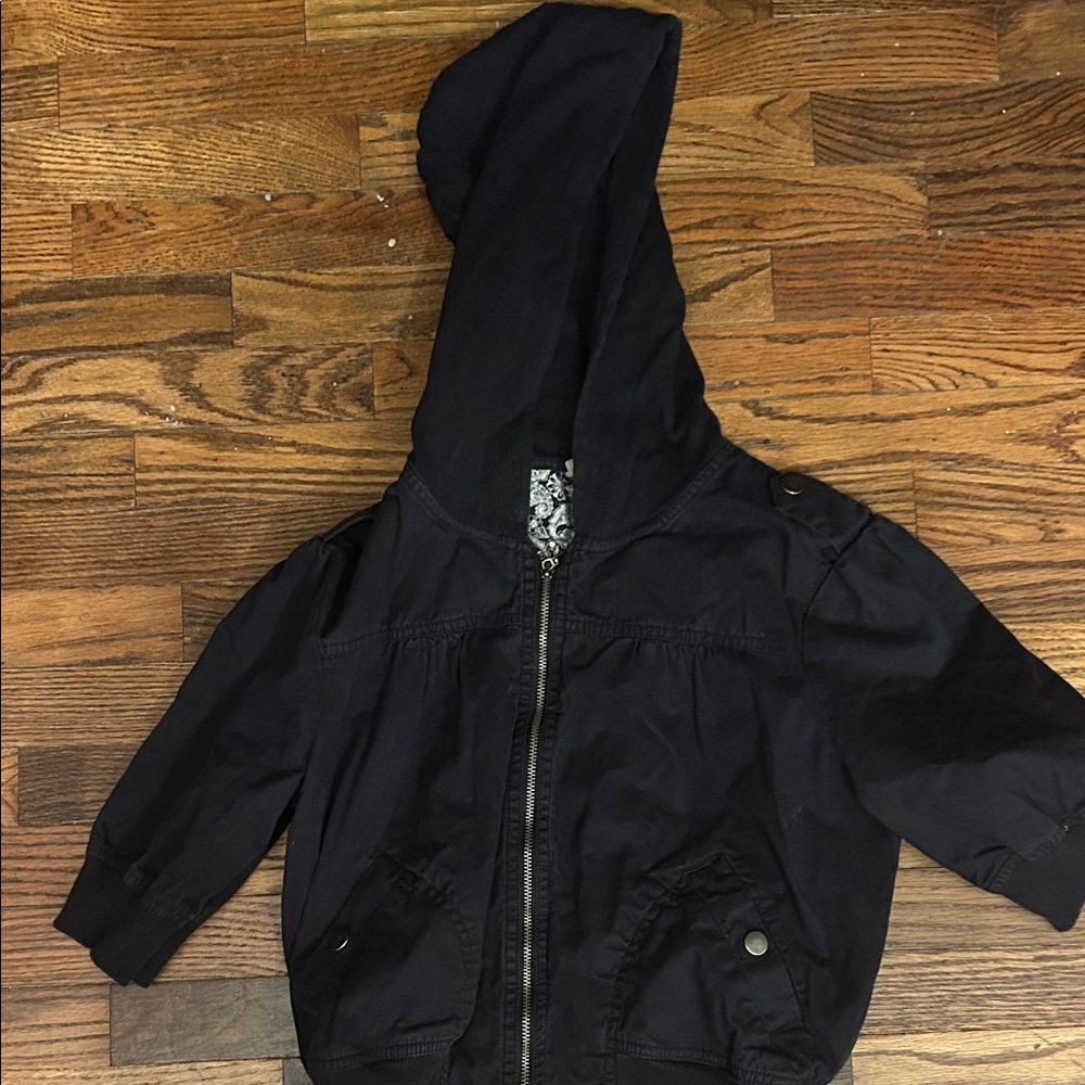 Mudd Dark Hooded Jacket